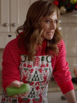 Marissa Parsons A World Record Christmas Nikki Pink Hoodie
