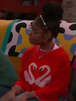 Taylor Cora TV Series Wizards Beyond Waverly Place Season 2 Winter Heart Sweater