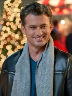 Wes Brown A Nashville Christmas Carol Gavin Leather Jacket