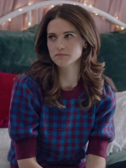 Where Are You Christmas Lyndsy Checkerboard Sweater