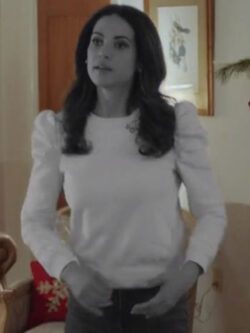 Where Are You Christmas Lyndsy White Top