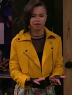 New Wizards Beyond Waverly Place Janice LeAnn Brown Yellow Jacket