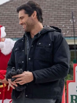 A Bills Love Story 2025 Matthew Daddario Black Cotton Jacket