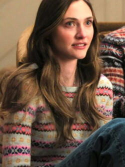 New A Merry Little Ex-Mas 2025 Emily Hall Grey Fair Isle Sweater