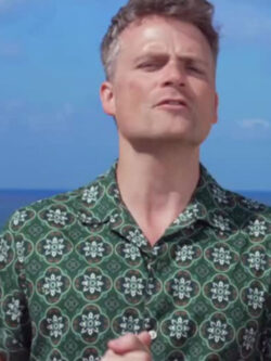 New A Place In The Sun 2025 Green Printed Shirt