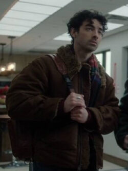 New A Very Jonas Christmas Joe Jonas Bomber Jacket