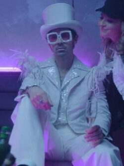 New A Very Jonas Christmas Joe Jonas White Jacket