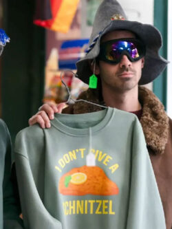 A Very Jonas Christmas Movie 2025 Joe Jonas I Dont Give A Schnitzel Shirt