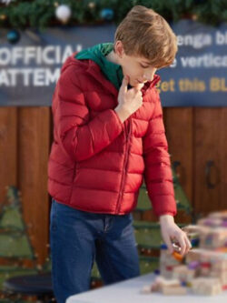 A World Record Christmas Charlie Red Puffer Jacket