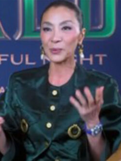 Access Hollywood 2025 Yeoh Collarless Jacket