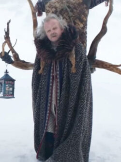Father Topo A Boy Called Christmas Toby Jones Cloak Coat