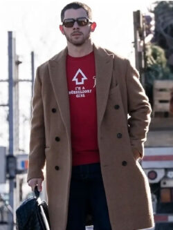 Film A Very Jonas Christmas Movie Nick Brown Coat