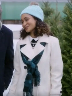 A Christmas Angel Match 2025 Daisy White Trench Coat New