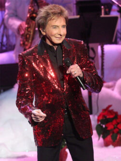 A Very Barry Christmas Barry Red Sequin Blazer