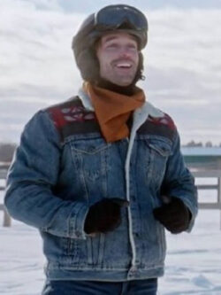 A Wild West Christmas Joey Scarpellino Horse Printed Jacket
