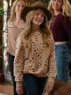 A Wild West Christmas Liv Nelson Printed Sweatshirt