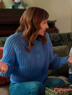 Marissa Film A World Record Christmas Nikki Blue Sweater