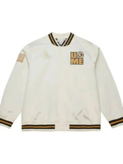 New WWE John Cena Sublimated Satin Bomber Jacket