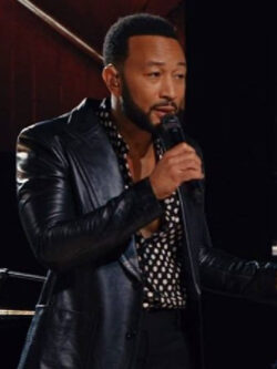 Words + Music John Legend Black Blazer