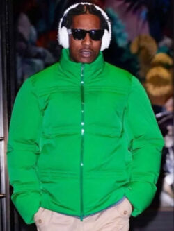 A$AP Rocky Rally Short Down Jacket New