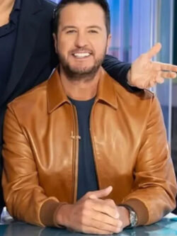 American Idol S24 Luke Bryan Zip Bomber Jacket New