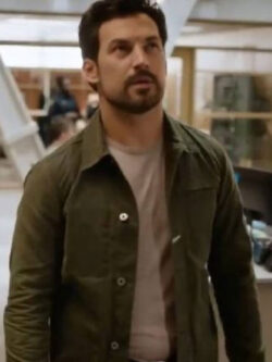 New Wild Cards S03 Cole Ellis Green Jacket