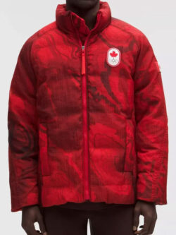 Winter Olympic 2026 Team Canada Red Jacket New