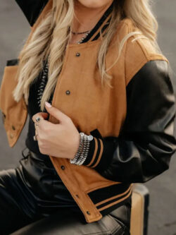 Women Rodeo The Hattie Brown Wool Jacket New