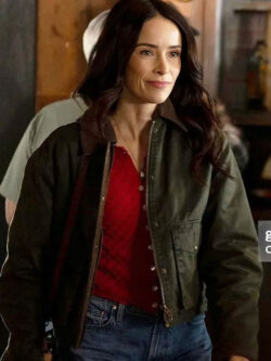 Abigail Spencer Best Medicine S01 Green Jacket New