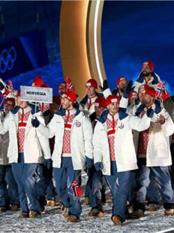 Winter Olympics 2026 Opening Ceremony Team Norway Jacket New