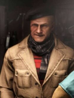 Wolfenstein Youngblood Jacques Suede Leather Jacket New