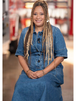 9-1-1 S09 Tracie Thoms Denim Dress New