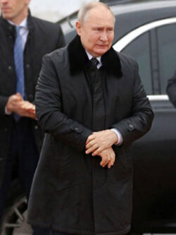 Vladimir Putin Black Coat New