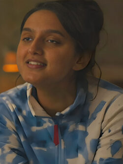 We Might Regret This S01 Aasiya Shah Tie Dye Blue Sweatshirt New
