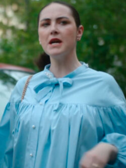 New We Might Regret This S02 Emma Sidi Baby Blue Blouse