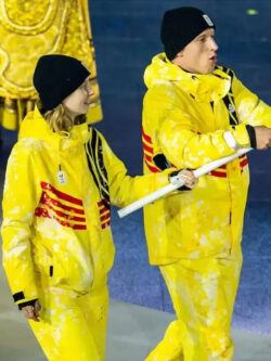 Winter Olympics 2026 Team Belgium Closing Ceremony Jacket New