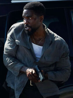 New Yahya Abdul-Mateen II Man on Fire Grey Jacket