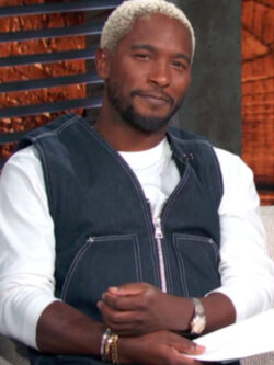 Access Daily 2025 Scott Evans Denim Zip Vest New