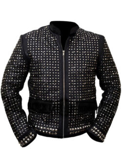 WWE Chris Jericho Sparkle Light Up Leather Jacket